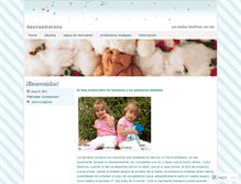 Tablet Screenshot of desireemoreno.wordpress.com