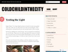 Tablet Screenshot of coldchildinthecity.wordpress.com