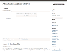 Tablet Screenshot of anitagarnimardhani.wordpress.com