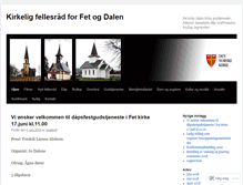 Tablet Screenshot of fetogdalenkirker.wordpress.com
