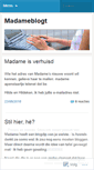 Mobile Screenshot of madameblogt.wordpress.com