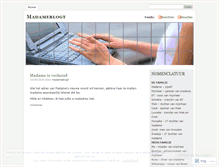 Tablet Screenshot of madameblogt.wordpress.com