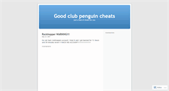 Desktop Screenshot of clubpenguinsecretss.wordpress.com