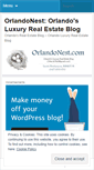 Mobile Screenshot of orlandonest.wordpress.com