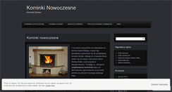 Desktop Screenshot of kominkibielsko.wordpress.com