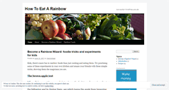 Desktop Screenshot of howtoeatarainbow.wordpress.com