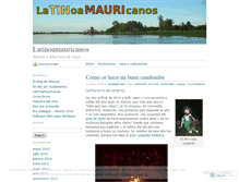 Tablet Screenshot of latinoamauricanos.wordpress.com