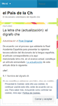 Mobile Screenshot of elpaisdelach.wordpress.com