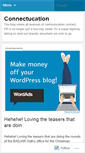 Mobile Screenshot of connectucation.wordpress.com