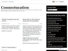 Tablet Screenshot of connectucation.wordpress.com