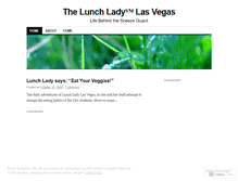 Tablet Screenshot of lunchlady1.wordpress.com