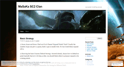 Desktop Screenshot of masakaclan.wordpress.com