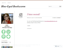 Tablet Screenshot of blueeyedbookworm.wordpress.com