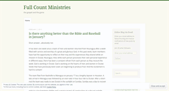 Desktop Screenshot of fullcountministries.wordpress.com