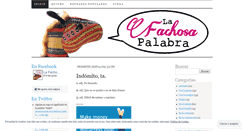 Desktop Screenshot of lafachosapalabra.wordpress.com