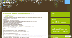 Desktop Screenshot of mobilepp.wordpress.com