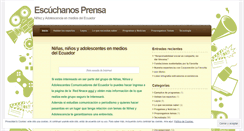 Desktop Screenshot of escuchanosprensa.wordpress.com
