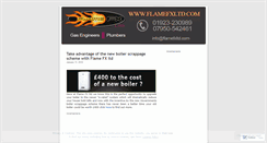 Desktop Screenshot of flamefxltd.wordpress.com