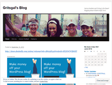 Tablet Screenshot of gritsgal.wordpress.com