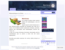 Tablet Screenshot of matesenia.wordpress.com