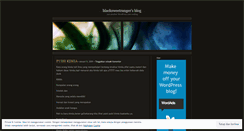 Desktop Screenshot of blacksweetranger.wordpress.com