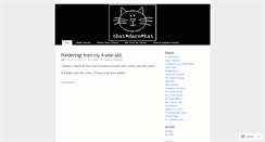 Desktop Screenshot of darnkat.wordpress.com