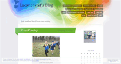 Desktop Screenshot of lucaneastet.wordpress.com