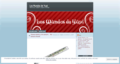 Desktop Screenshot of losmundosdeyupi.wordpress.com