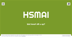 Desktop Screenshot of hsmai.wordpress.com