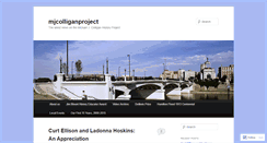 Desktop Screenshot of mjcolliganproject.wordpress.com