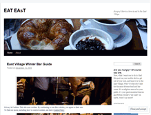 Tablet Screenshot of eateast.wordpress.com