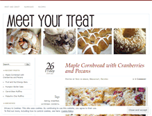 Tablet Screenshot of meetyourtreat.wordpress.com