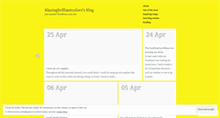 Desktop Screenshot of blazingbrilliantcolors.wordpress.com