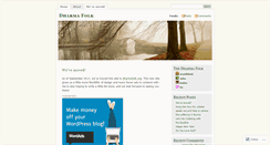 Desktop Screenshot of dharmafolk.wordpress.com