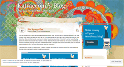 Desktop Screenshot of katraeconn.wordpress.com