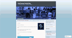 Desktop Screenshot of deschampsfamily.wordpress.com