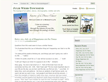 Tablet Screenshot of juliewebbtownsend.wordpress.com