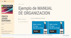 Desktop Screenshot of jzge.wordpress.com