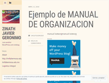Tablet Screenshot of jzge.wordpress.com