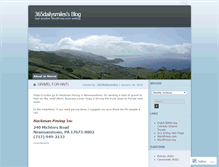Tablet Screenshot of 365dailysmiles.wordpress.com