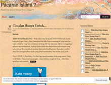 Tablet Screenshot of pacaranislamikenapa.wordpress.com