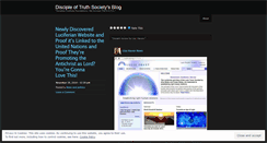 Desktop Screenshot of discipleoftruthsociety.wordpress.com