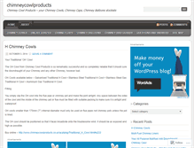 Tablet Screenshot of chimneycowlproducts.wordpress.com