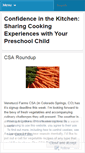 Mobile Screenshot of kitchenconfidence.wordpress.com