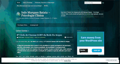 Desktop Screenshot of inesmbatata.wordpress.com