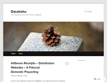 Tablet Screenshot of dasabahu.wordpress.com