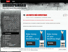 Tablet Screenshot of elojodeprimaria.wordpress.com