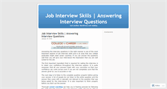 Desktop Screenshot of careercoachings.wordpress.com