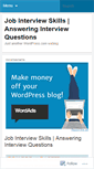 Mobile Screenshot of careercoachings.wordpress.com