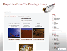 Tablet Screenshot of casadegagroup.wordpress.com